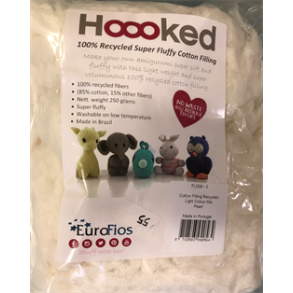 FYLLMATERIALE  (til kosedyr ol) - Naturhvit